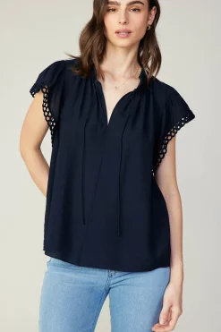 Eyelet Blouse