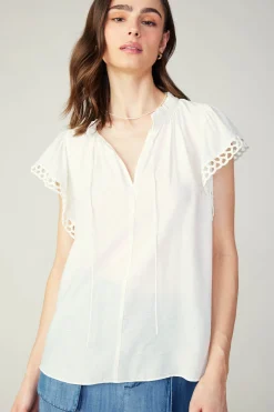 Eyelet Blouse