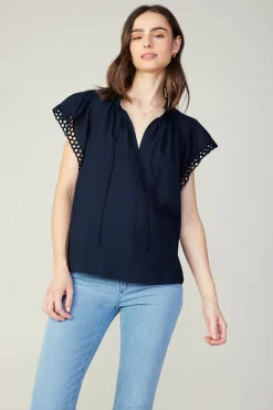 Eyelet Blouse