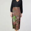 Floral Bias Skirt