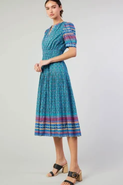 Floral Bohemian Midi Dress