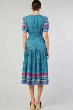 Floral Bohemian Midi Dress