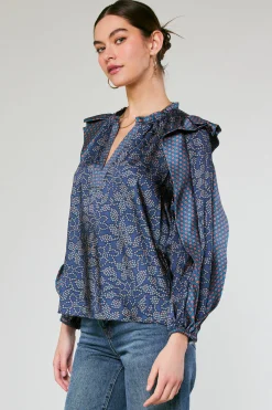 Floral Constellation Blouse