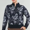 Floral Jacquard Sweater