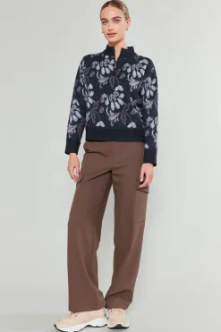 Floral Jacquard Sweater