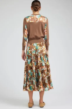 Floral Motif Cardigan