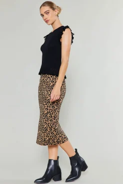 Flutter Sleeve Sweater Top