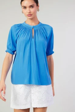 Gathered Yoke Blouse