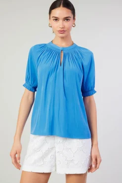 Gathered Yoke Blouse
