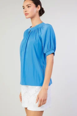 Gathered Yoke Blouse