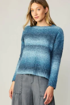 Gradient Sweater Top