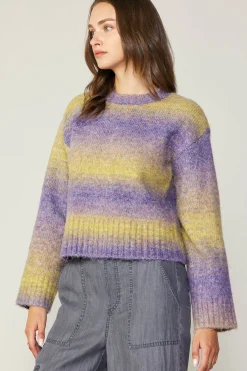 Gradient Sweater Top