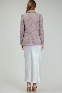 Lace Single Breasted Blazer