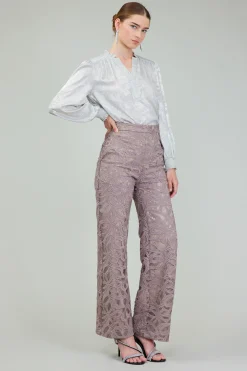 Lace Straight Pant