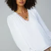 Lace Trim Blouse