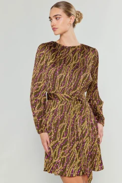 Link Motif Mini Dress