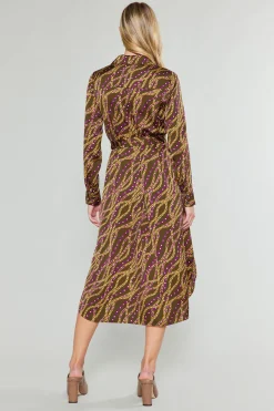 Link Motif Shirt Dress