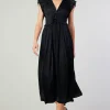 Mara Pleated Maxi Dress