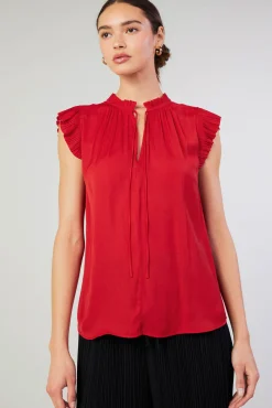 Margot Pleated Blouse