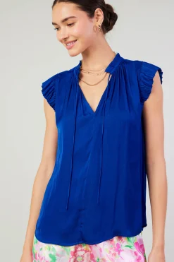 Margot Pleated Blouse