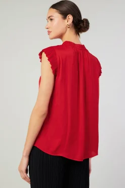 Margot Pleated Blouse