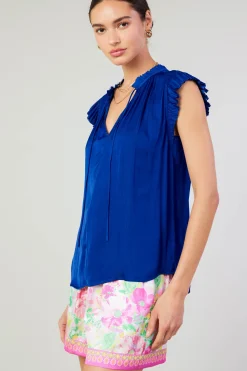 Margot Pleated Blouse