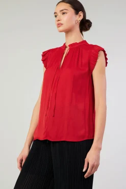Margot Pleated Blouse