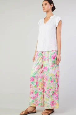 Margot Pleated Sleeve Blouse