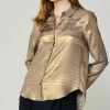 Metallic Buttonup Shirt