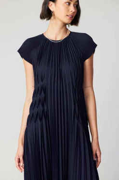 Mona Pleated Maxi Dress
