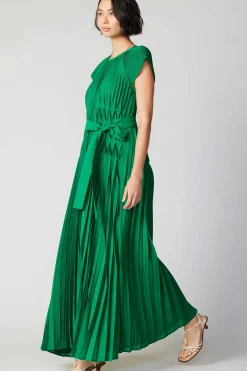 Mona Pleated Maxi Dress