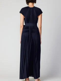 Mona Pleated Maxi Dress
