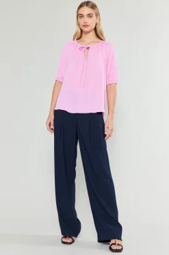 Neck Tie Detailed Blouse