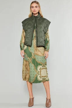 Oversize Quilted Vest