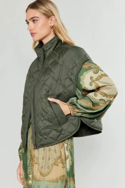 Oversize Quilted Vest