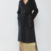 Oversized Belted Wool Coat