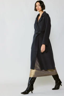 Oversized Belted Wool Coat