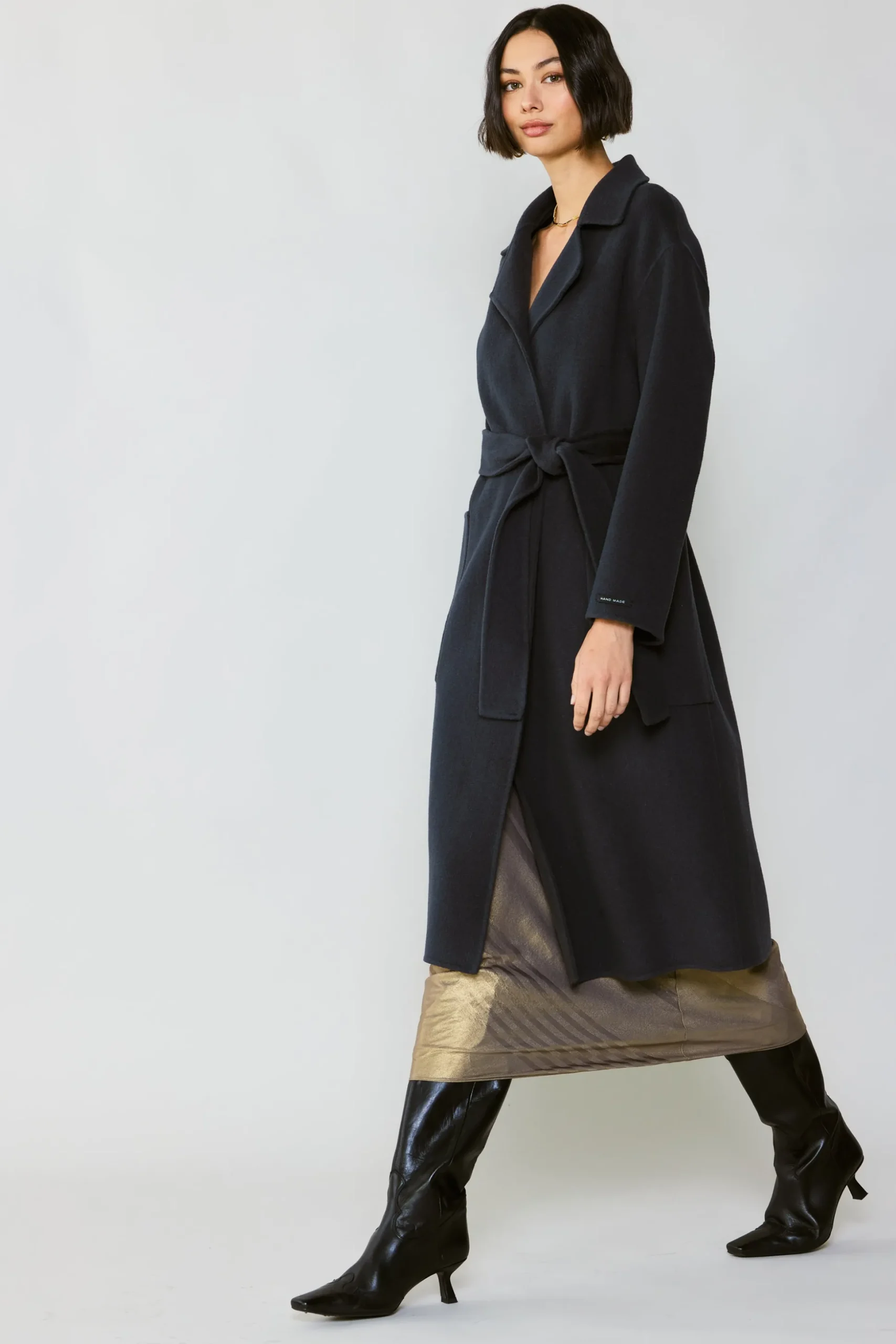 Oversized Belted Wool Coat