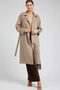 Oversized Belted Wool Coat