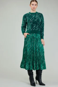 Plaid Pattern Sweater