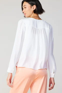 Pleat Detail Buttondown Shirt