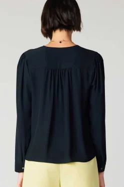 Pleat Detail Buttondown Shirt