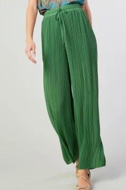 Pleated Pullover Pants