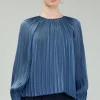 Pleated Shimmery Blouse