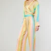 Prismatic Gradient Wide Leg Pants