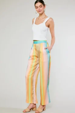 Prismatic Gradient Wide Leg Pants