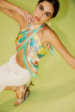 Recycled Signature Print Scarf