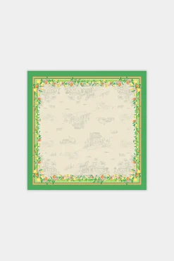 Recycled Signature Print Large Scarf