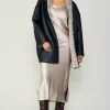 Reversible Faux Fur & Leather Coat