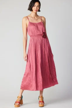 Rose Applique Cami Dress
